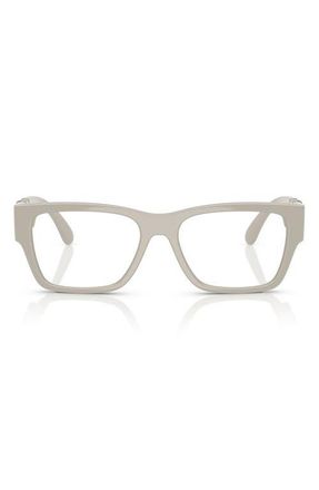 Versace 55mm Pillow Optical Glasses in Grey at Nordstrom