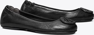 Tory Burch Womens Minnie Travel Ballet, size 3.5