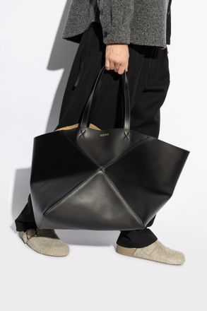 Loewe Bag XXl Puzzle Fold, Mens, Black
