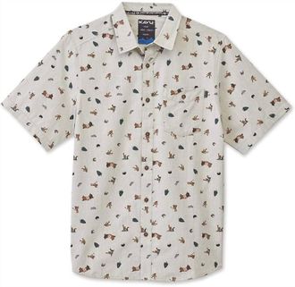 Kavu Mens Juan Shirt In Sasquatch Toss