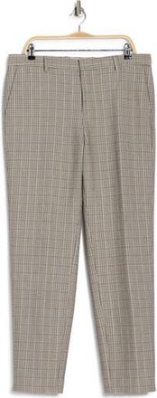 BOSS Peter Flat Front Stretch Dress Pants in Medium Beige at Nordstrom Rack, Size 38Regular
