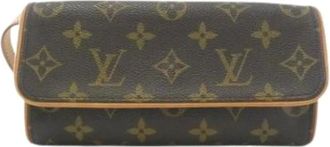Louis Vuitton Pre-owned Cross Body Bags, female, Brown, Size: ONE SIZE Pre-owned Pochette Shoulder Bag