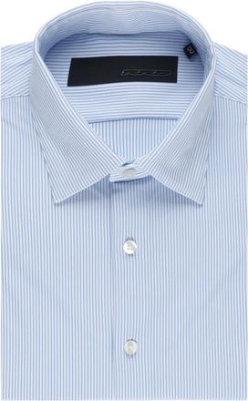 Roberto Ricci Design Camicia Oxford a righe in jacquard - - Shirts - Uomo - Blu - S