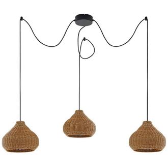 Lucande Ceiling Light Outdoordimmable Taniola made of Wood