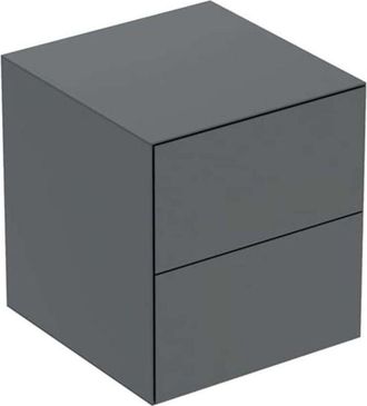 Keramag Keramag - Geberit One Armario Lateral Con Dos Cajones, 45x49.2x47cm