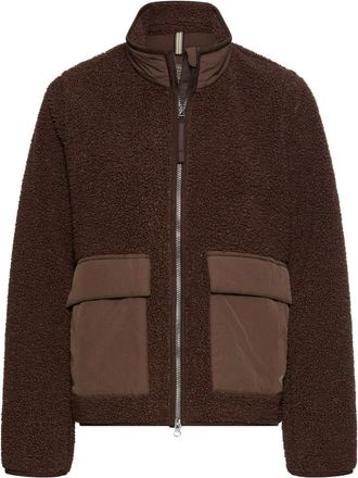 Camel Active Zip-through Sweatshirt - Dames - Sweatshirts & Hoodies - Bruin - Maat: S