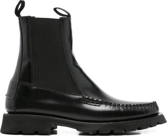 Hereu Alda Sport Chelsea Boot - Heren - Chelseaboots - Zwart - 45 EU - Leer - Schoenen