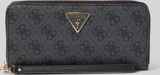Guess Portemonnaie mit diversen Einsteckf&auml;chern Modell LAUREL in Anthrazit, Gr&ouml;&szlig;e 1