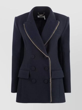 Chlo&eacute; virgin wool double-breasted blazer