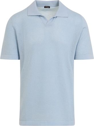 Kiton T-shirt in cotone - Blu
