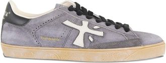 Premiata Steven appliqué-detail sneakers - Grey