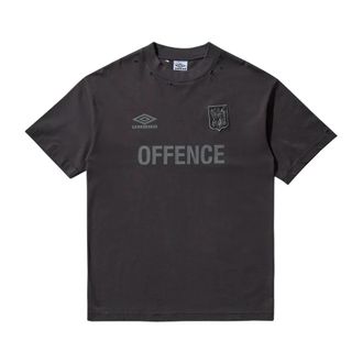 Umbro Offence Defence Tee - Heren - T-shirts - Zwart - L - Katoen - Tops