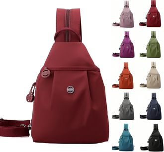 Generic Waterproof 2-Way Commuter Bag, 2025 Premium 3 in 1 Anti-Theft Travel Tote Bag, Multi-Functional and Large Capacity for Women (Red)