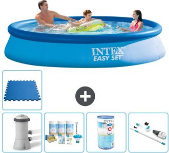 Intex Piscina Easy Set Redonda - 366x76 Cm - 8-piezas S31050