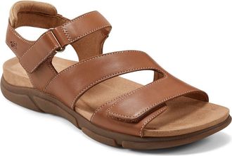 Easy Spirit Mavey Ankle Strap Sandal in Medium Brown at Nordstrom, Size 8.5