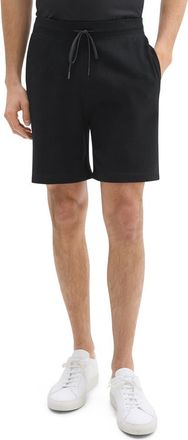 Theory Knit Drawstring Shorts in Black at Nordstrom, Size Xx-Large