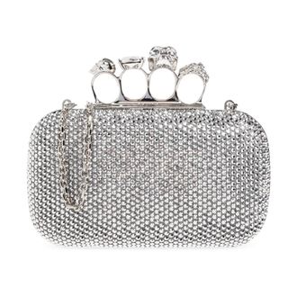 Alexander McQueen Mujer, Bolsos, Gris, Talla: ONE Size