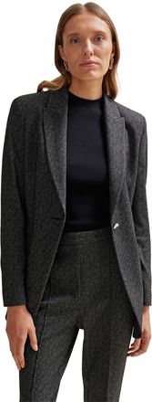 HUGO BOSS Womens Regular Fit Blazer Jacket in Open Misc - Multicolour - Size 4 UK