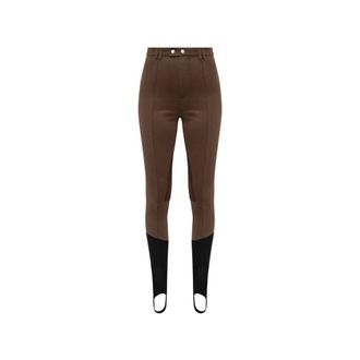 Entire studios Leggings con cinturino al tallone - - Trousers - Donna - Marrone - XS
