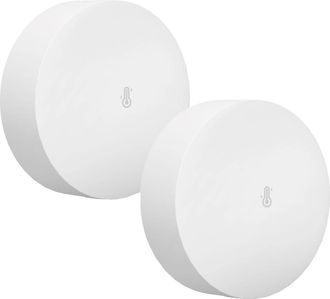 OEM Sensor De Temperatura Y Humedad De Alta Precisi&oacute;n, Compatible Con Zigbee, Snzb-02p (paquete De 2)
