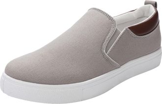 Generic Sneaker Shoes Men Slip On, Mens Boat Shoe Extra Wide, Canvas Shoes Flat Bottom Trekking Shoe Lightweight Walking Trainers Comfortable Sneakers Hard We