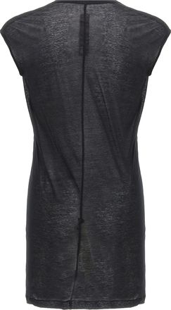 Rick Owens Mens Black Cotton T-Shirt