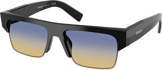 Prada PR D12SU 16K50E Mens Sunglasses Black Size 55