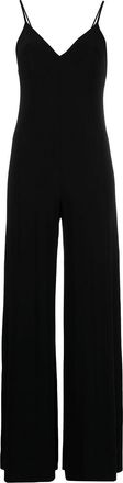 Norma Kamali Slip Wide-Leg Jumpsuit - Womens - Polyester/Spandex/Elastane
