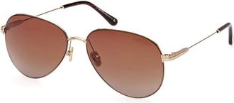 Tom Ford FT0993 32F Gold/Gradient Brown