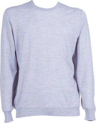 Fedeli Maglia Girocollo - Heren - Sweatshirts - Grijs - M - Hoodies & sweatvesten