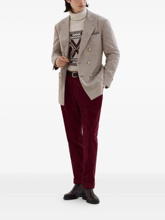 Marni Blue Virgin Wool Midi Skirt-Donna