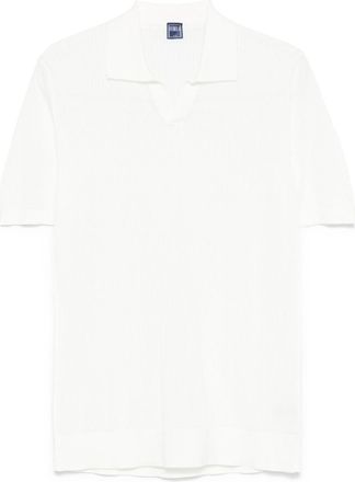 Fedeli Bambu poloshirt - Wit
