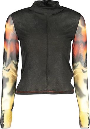 Desigual Estocolmo Sweater - Dames - Longsleeves - Veelkleurig - M - Polyester - Tops