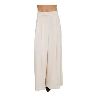 iBlues Wide Trousers, female, White, Size: 2XS Pantalone lungo