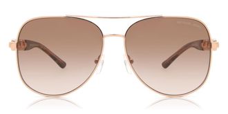 Michael Kors MK1121 CHIANTI 110813 Womens Sunglasses Gold Size 58