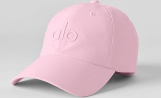 Alo | Performance Off-Duty Cap in Pink Marshmallow