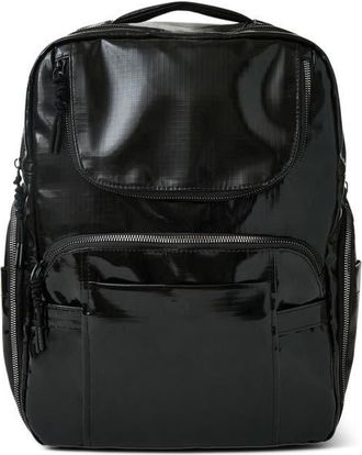 Aim&eacute;e Dakota Ripstop Laptop Backpack in Black Ripstop Nylon at Nordstrom