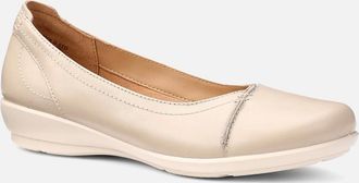 Hotter Womens Robyn II Womens Wide Fit Pumps - Tan - Size: 3.5