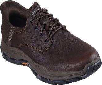 Skechers Respected-Garrett Loafer, Red/Brown, 14 X-Wide