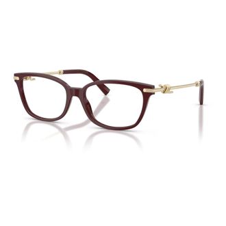 Tiffany & Co. Glasses, female, Purple, Size: 53 MM Square Eyeglasses