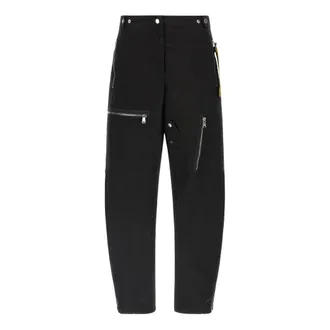 Fendi Parachute Canvas Broek - Dames - Broeken - Zwart - Maat: 2XS Katoen