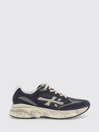Premiata Moerund Suede and Nylon Sneakers