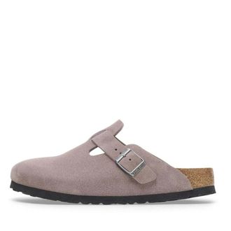 Birkenstock Schoenen, Dames, Paars, 44 EU, Verbleekte Paarse Mules