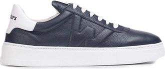 Wonders Oliver Sneaker - Heren - Sneakers - Blauw - 41 EU - Leer - Schoenen