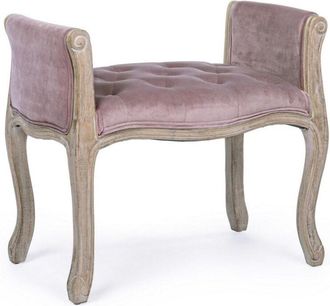 BIZZOTTO Bizzotto - Panca Singola Diva per interno, con Struttura In Rubber Wood, da 71x48x60h cm -Dark