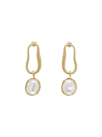 Cult Gaia True Earrings - Gold
