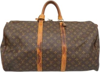 Louis Vuitton Pre-owned Weekend Bags, unisex, Brown, Size: ONE SIZE Pre-owned Vintage Boston Bag