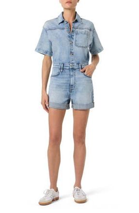 Joe's Cuffed Denim Romper in Pacific Blue at Nordstrom Rack, Size X-Small