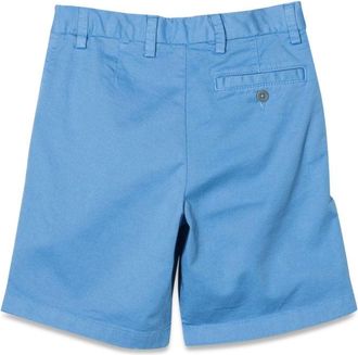 Il Gufo Cotton-Elastane Bermuda Shorts - Blue