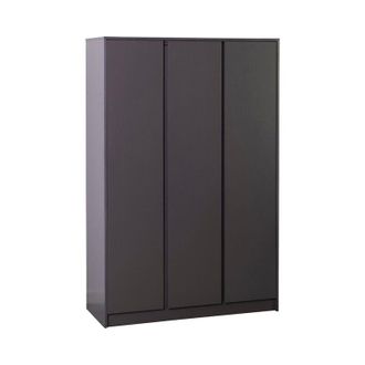 Seconique Seconique - Malvern 3 Door Wardrobe - L50.5 x W115 x H180 cm - Grey